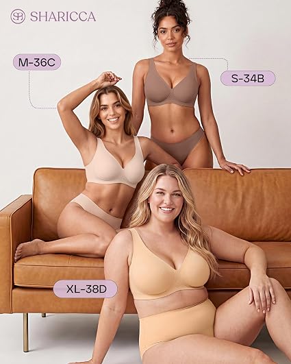 Jelly Bra for Women - Deep V Push Up Bras