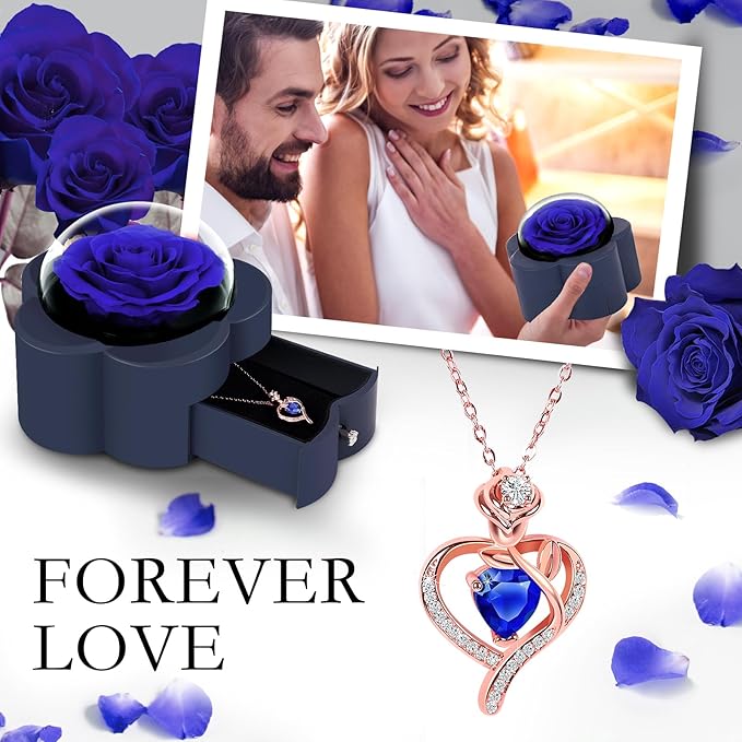 Romantic Flower Gift for Mom, Wife, Girlfriend & Her