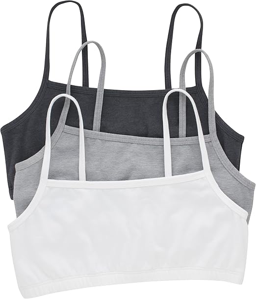 Women's Adjustable String Bralette Set – 3-Pack