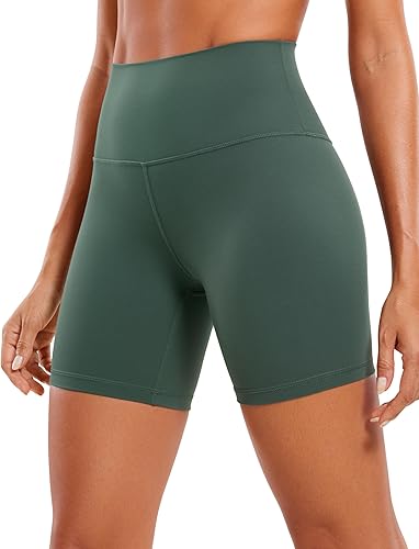 Women’s High Waisted Spandex Workout Shorts