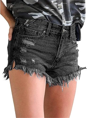 Women’s Distressed Denim Shorts | Casual Jean Shorts