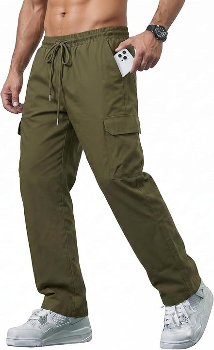 Men's Outdoor Cargo Pants – Lightweight Tactical Hiking Pants