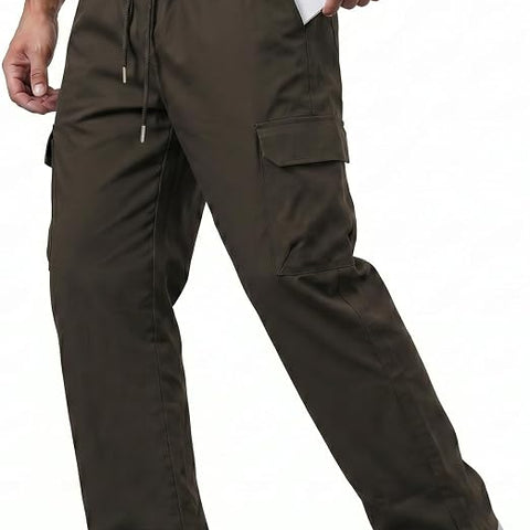 Mens Cargo Pants Relaxed Fit Work Pants
