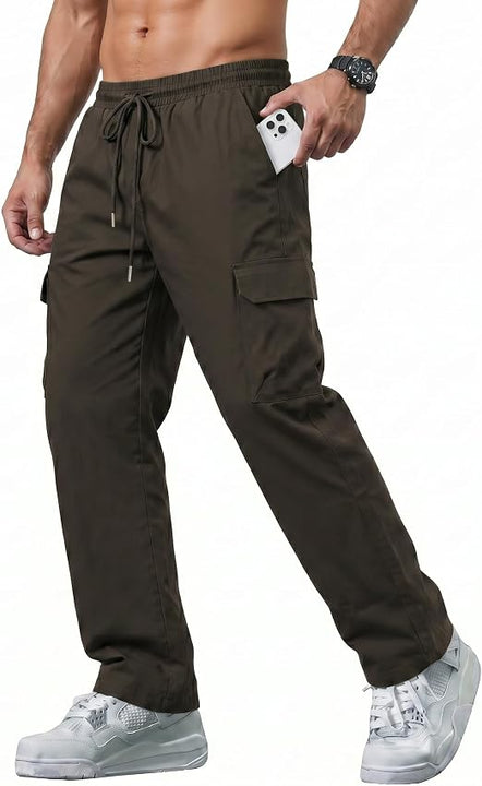 Mens Cargo Pants Relaxed Fit Work Pants
