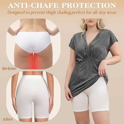 3 Pack Slip Shorts for Women Under Dress