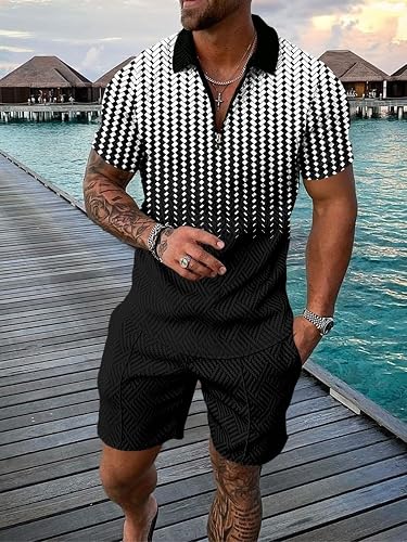 Men’s 2-Piece Summer Short Set