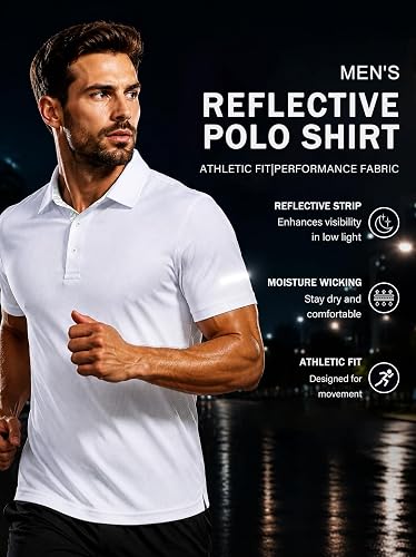 3 Pack Men's Quick Dry Polo Shirts