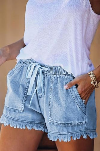 Women’s Lightweight Casual Shorts | Baggy Trendy Hot Pants