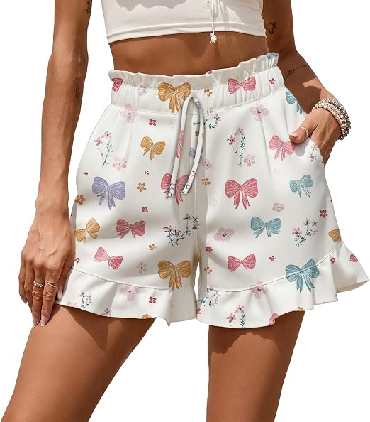 Casual Drawstring Shorts for Women