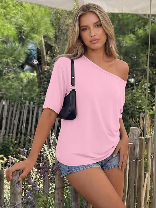 Women;s Off Shoulder  Summer T-Shirts
