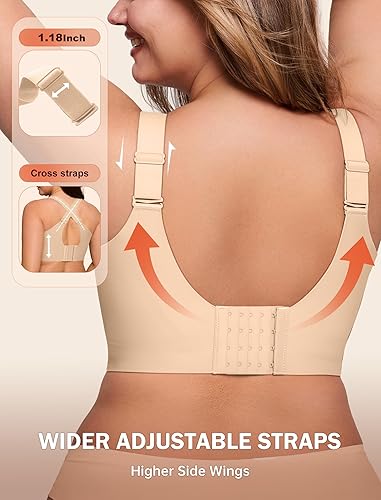 Women's No Underwire Jelly Push Up Bra