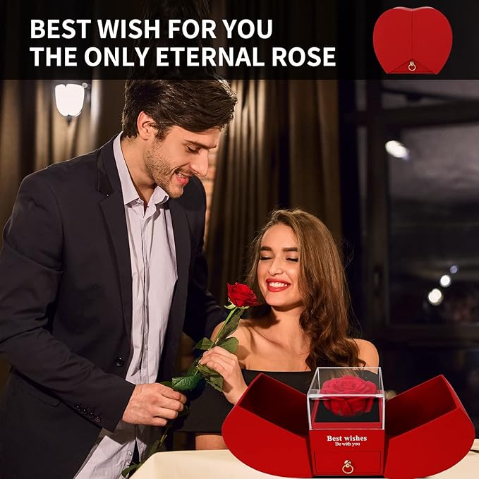 Preserved Red Rose – Long-Lasting Eternal Rose
