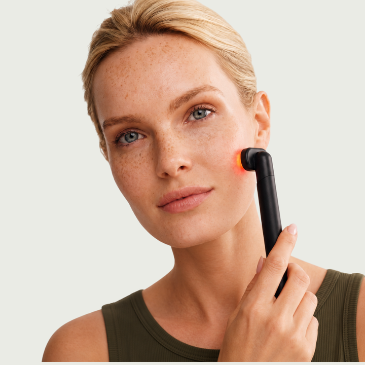 4-in-1 Eye & Face Wand — LED, EMS, Heat & Microvibration