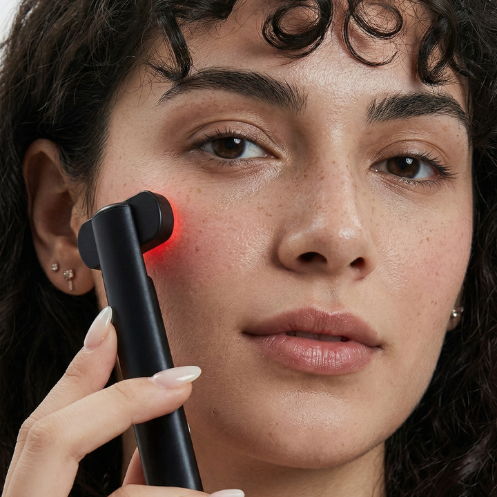 4-in-1 Eye & Face Wand — LED, EMS, Heat & Microvibration