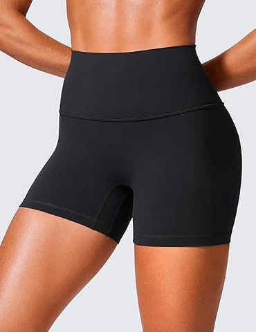High Waisted Butterlift Biker Shorts for Women