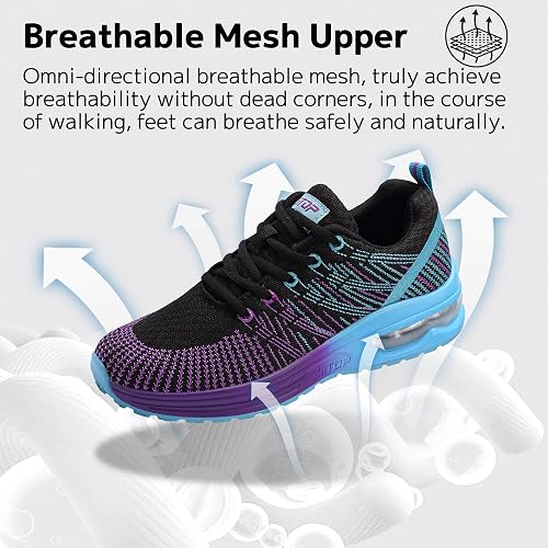 Women's Running Shoes Lightweight Air Cushion Walking Sneakers