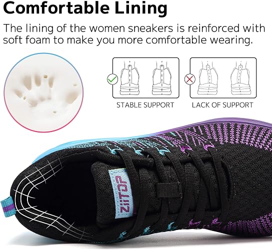 Women's Running Shoes Lightweight Air Cushion Walking Sneakers