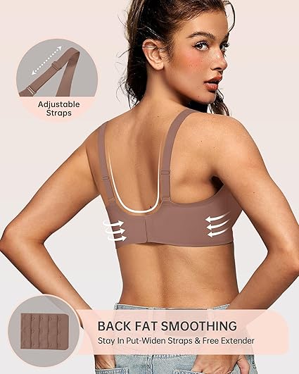 Deep V Wireless Bra