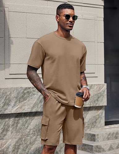 Men’s 2-Piece Shirt & Shorts Set