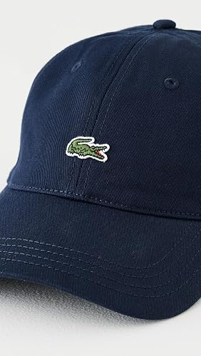 Men's Cotton Twill Side Logo Cap