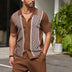 Men's 2 Piece Outfit Vintage Short Sleeve