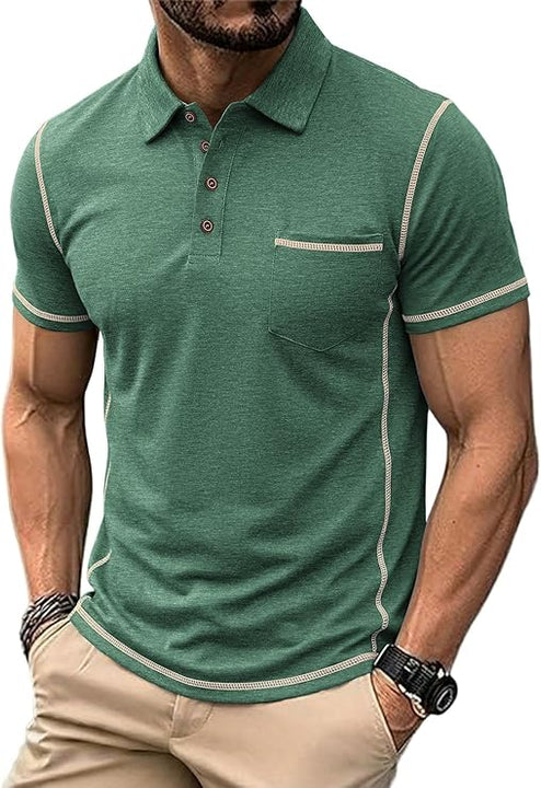 Mens Polo Shirts Short Sleeve for Golf