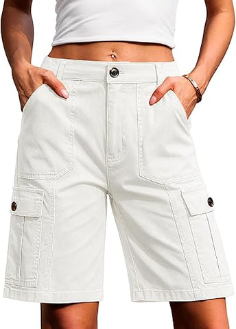 Casual Long Knee-Length Shorts