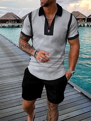Men’s 2-Piece Summer Short Set