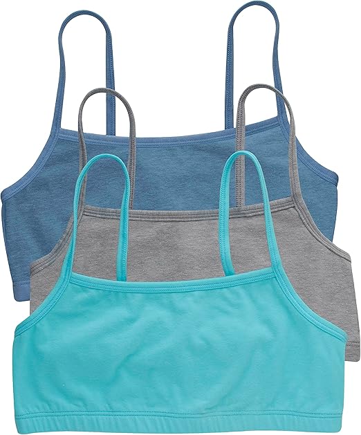 Women's Adjustable String Bralette Set – 3-Pack