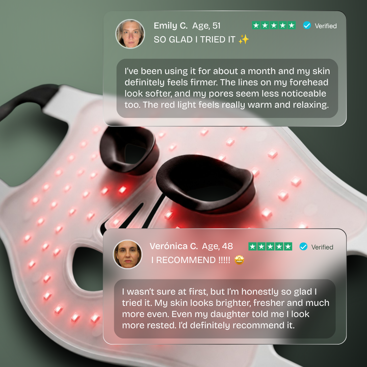 Pro LED Face Mask — 850nm Near-Infrared & Red Light Therapy