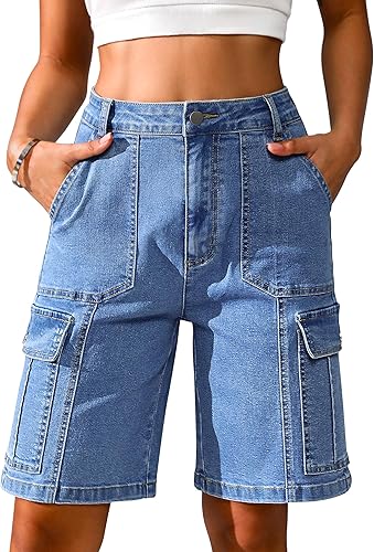 Casual Long Knee-Length Shorts