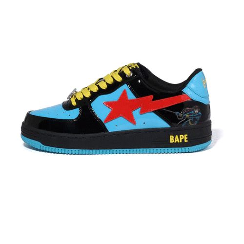 Bape x Marvel Black Widow BAPESTA