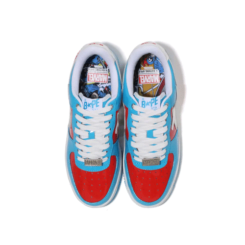 Bape x Marvel Captain America BAPESTA