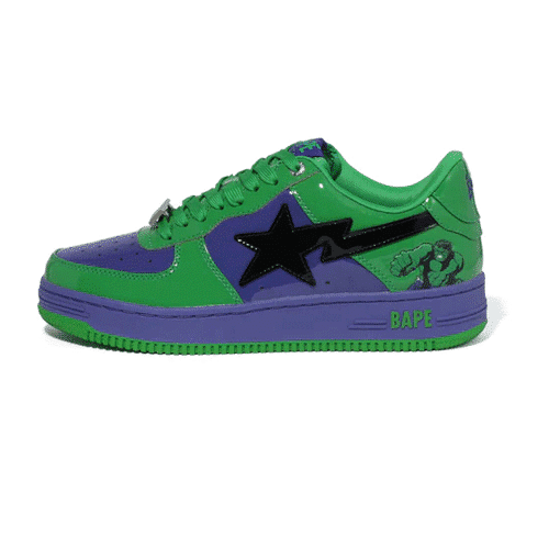 Bape x Marvel Hulk BAPESTA