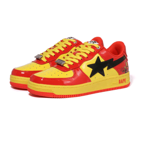 Bape x Marvle Iron Man BAPESTA