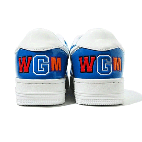 A Bathing Ape Shark Bapesta Blue