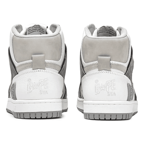 BAPE STA 93 HI M2 Grey Shoes
