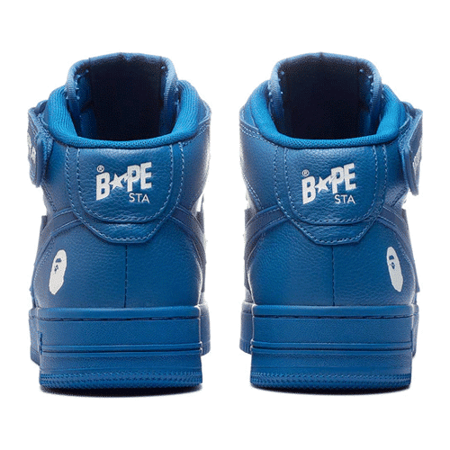 A Bathing Ape Women BAPESTA Mid Shoes