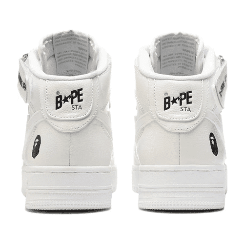 A Bathing Ape Women BAPESTA Mid Shoes