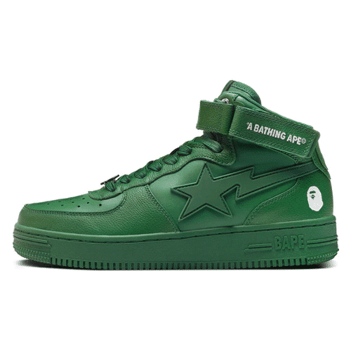 A Bathing Ape Women BAPESTA Mid Shoes