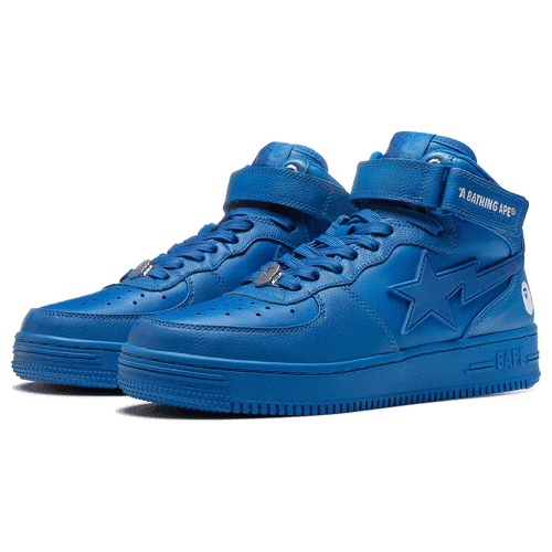 A Bathing Ape Women BAPESTA Mid Shoes