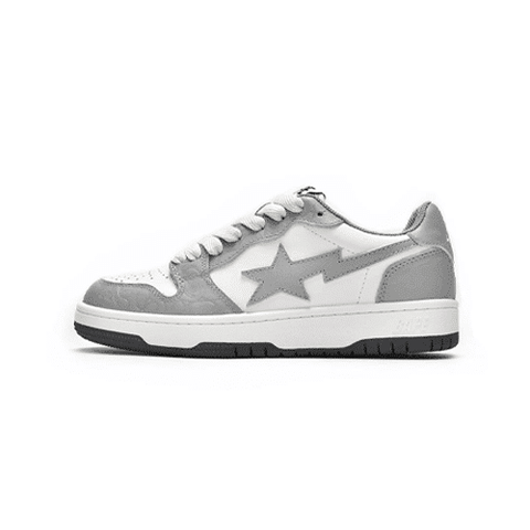 BAPE STA Sk8 Low Grey Shoes