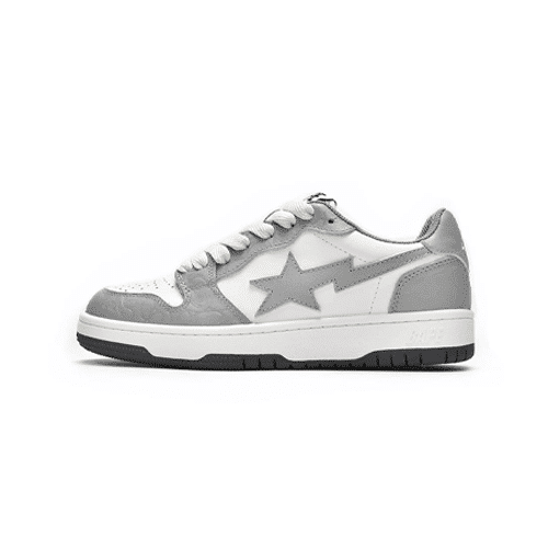 BAPE STA Sk8 Low Grey Shoes
