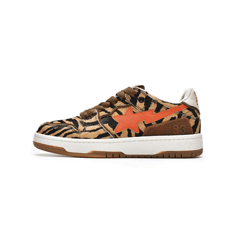 BAPE STA Sk8 Low Leopard Shoes