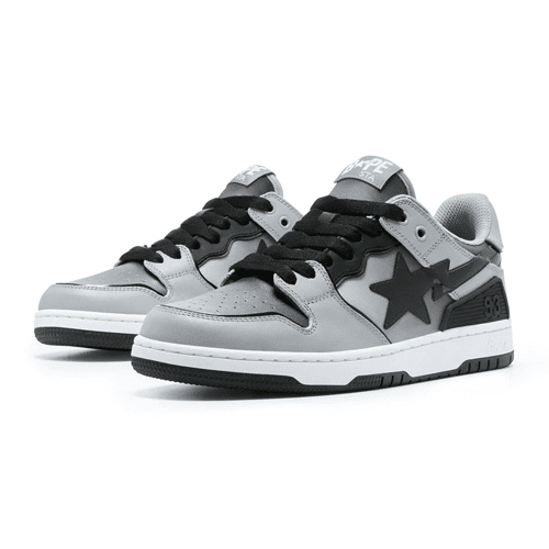 A Bathing Ape BAPE SK8 Sta Grey Gradation