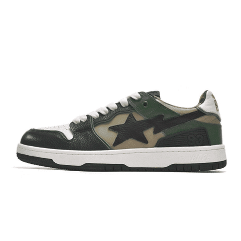 BAPE STA Sk8 Low Camo Shoes