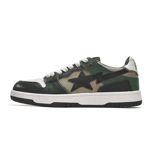 BAPE STA Sk8 Low Camo Shoes