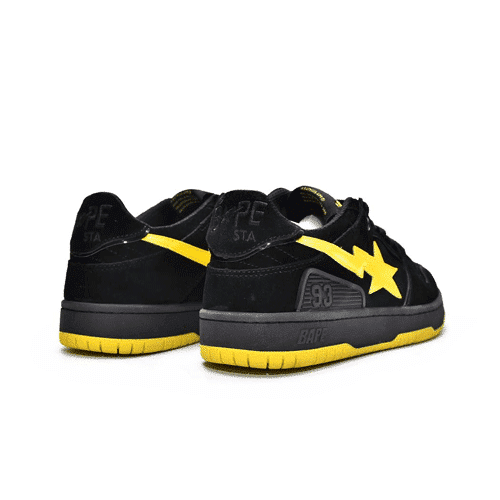 BAPESTA Sk8 Low Black Shoes