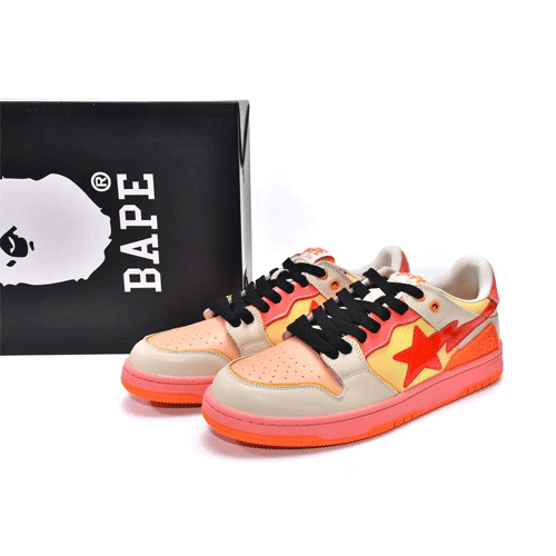 BAPESTA Sk8 Low Gradient Shoes