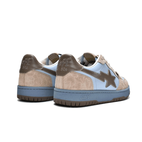 BAPESTA Sk8 Low Light Blue